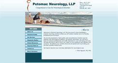 Desktop Screenshot of potomacneurology.com